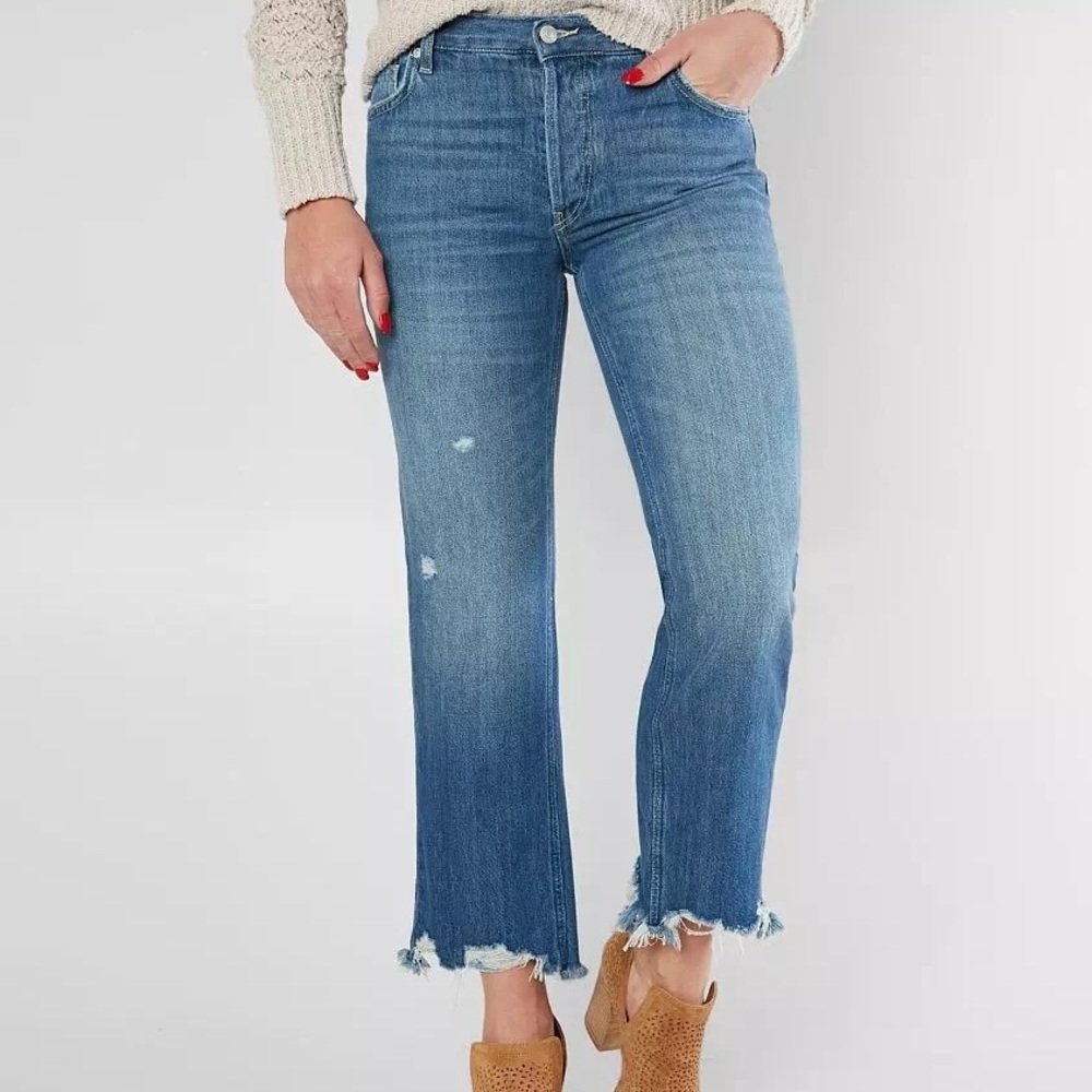 Free People We The Free mid rise jeans 24